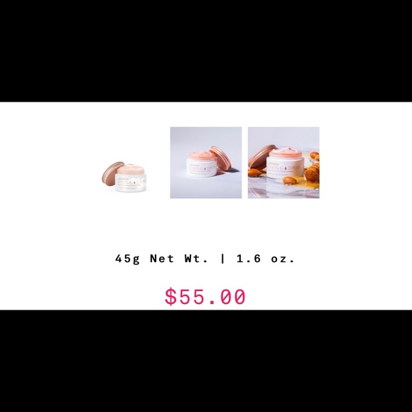 NWT Josie Maran 1.6oz, sleeping nectar in ceramic - Picture 4 of 6